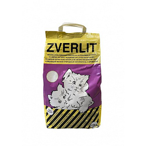 ZVERLIT Ściółka fioletowa, superdrobna z zapachem, kot 10kg ZVERLIT Ściółka fioletowa, superdrobna z zapachem, kot 10kg