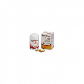 Duomega Dogs 1000 mg pre stredné a veľké psy 30 cps. Duomega Dogs 1000 mg pre stredné a veľké psy 30 cps.