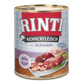 Rinti Dog Kennerfleisch konserwa szynka 800g