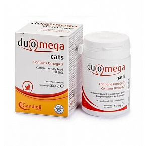 Duomega Gatti 500 mg dla kotów 30 kaps.