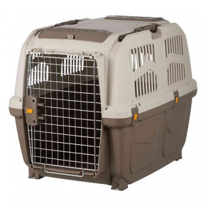 Transporter SKUDO 5, M, 59x65x79cm ciemnoszary/piaszczysty (max. 35kg)