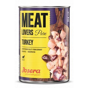 Josera Dog puszka. Meat Lovers Czysty Indyk 400g