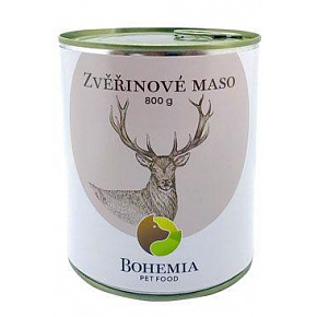 BOHEMIA MASO Dziczyzna we własnym sosie 800g