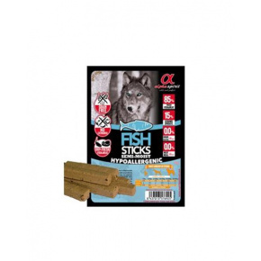 Przysmak Alphaspirit dog Pałeczki rybne 4x10 g