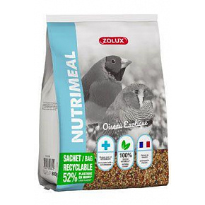 Karma dla egzotycznych ptaków NUTRIMEAL 800g Zolux