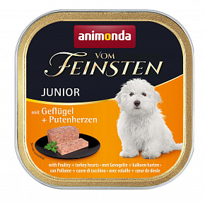 ANIMONDA pasztet JUNIOR - drobiowy, serca z indyka 150g