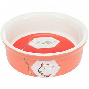 Ceramiczna miska dla świnek morskich HELLO COMIC, 240 ml/ø 11 cm