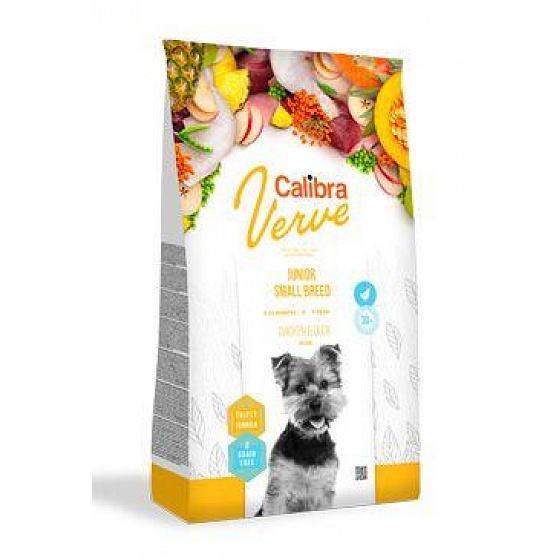 Calibra Dog Verve GF Junior Small Kurczak&Kaczka 1,2kg