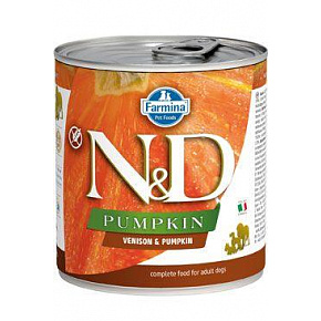Farmina N&D dog PUMPKIN & venison puszka 285 g