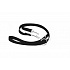 Smycz DUVO+ Nylon Regulowana czarna 200 cm/ 25 mm