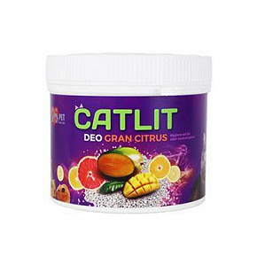 Dezodorant Catlit Deo Gran o zapachu cytrusowym 500g