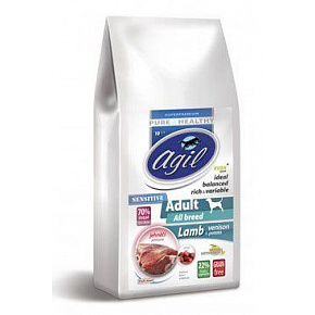 Agil Adult Sensitive GF Jagnięcina&Jeleń&Ziemniak 2kg