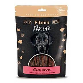 Fitmin FL dog poch. Paski z kaczki 70g