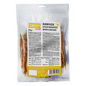 CARODO Dog poch. Kuřecí maso na bůvolí kůži 250g CARODO Dog poch. Kuřecí maso na bůvolí kůži 250g