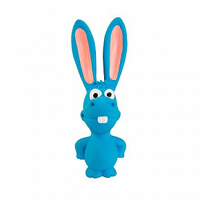 Osiołek z długimi uszami 17cm, z dźwiękiem, lateks, HipHop Dog