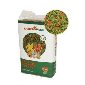 Siano łąkowe z marchewką RabbitWeed 1kg/40l