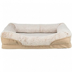 Vital Bed LINO, ortopedyczne prostokątne legowisko, szare/jasnoszare