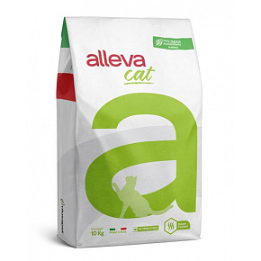 Alleva HOLISTIC kot kociak kurczak & kaczka & aloes & żeń-szeń 10 kg