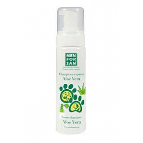 Menforsan Szampon piankowy z Aloe Vera dla psów 200ml