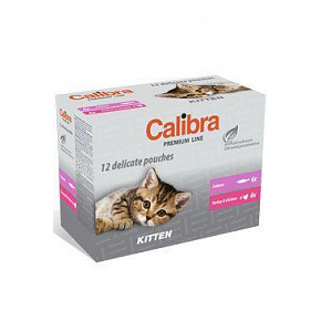 Calibra Cat saszetka Premium Kitten multipack 12x100g