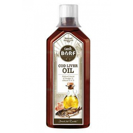Canvit BARF Olej z wątroby dorsza 500ml