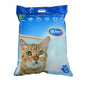 Żwirek DUVO+ dla kotów Premium silikonowy 16 L