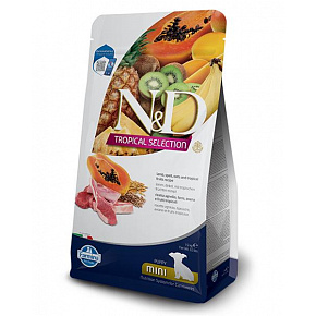 Farmina N&D dog TROPICAL SELECTION (AG) puppy mini, jagnięcina 5 kg