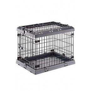 Składana klatka SUPERIOR 60 dla psów szara FP