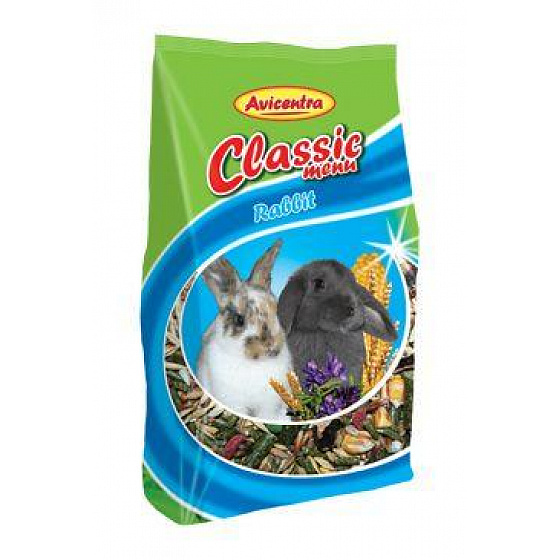 Avicentra Classic menu królik 500g