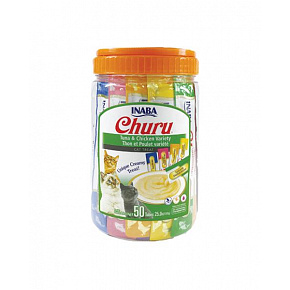 Churu Cat BOX Tuńczyk&Kurczak Różnorodności 50x14g