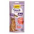 GimCat Snack Cream Duo łosoś&pomidor 6x15g