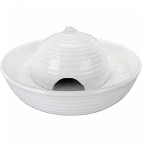 Fontanna do picia VITAL FLOW MINI, ceramiczna 0,8 l biała