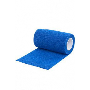 Bandaż elastyczny. Vet-Flex 10cm x 4,5m niebieskie Kruuse 1 szt.