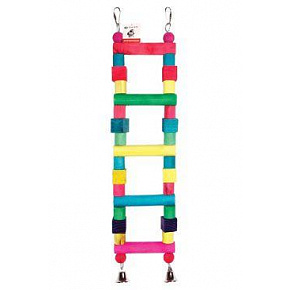 Zabawka dla egzotów Maxi drabinka +2x dzwonek