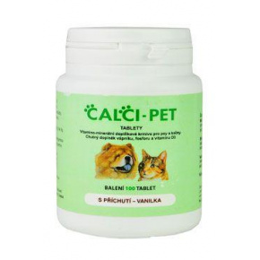 Calci Pet wanilia 100tbl