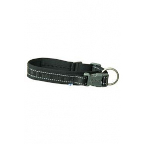 Obroża Hurtta Casual ECO czarna 40-50cm