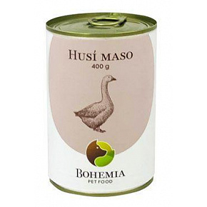BOHEMIA MASO Gęś we własnym sosie 400g BOHEMIA MASO Gęś we własnym sosie 400g